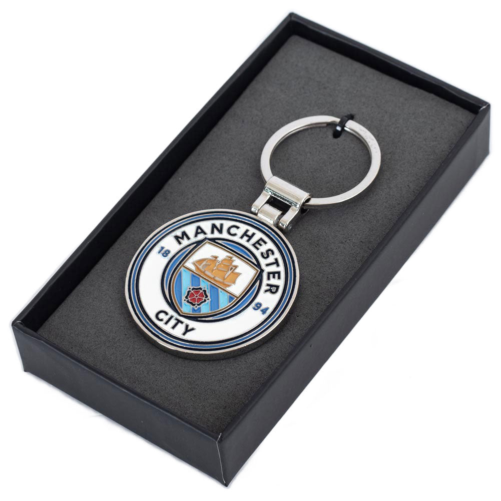 3331 Manchester City Executive Crest Keychain