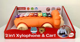 978567 2 in 1 Xylophone & Cart