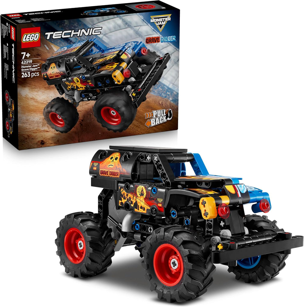 42219 Monster Jam Grave Digger Fire and Ice