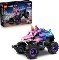 42220 Monster Jam Sparkle Smash Pull-Back Truck