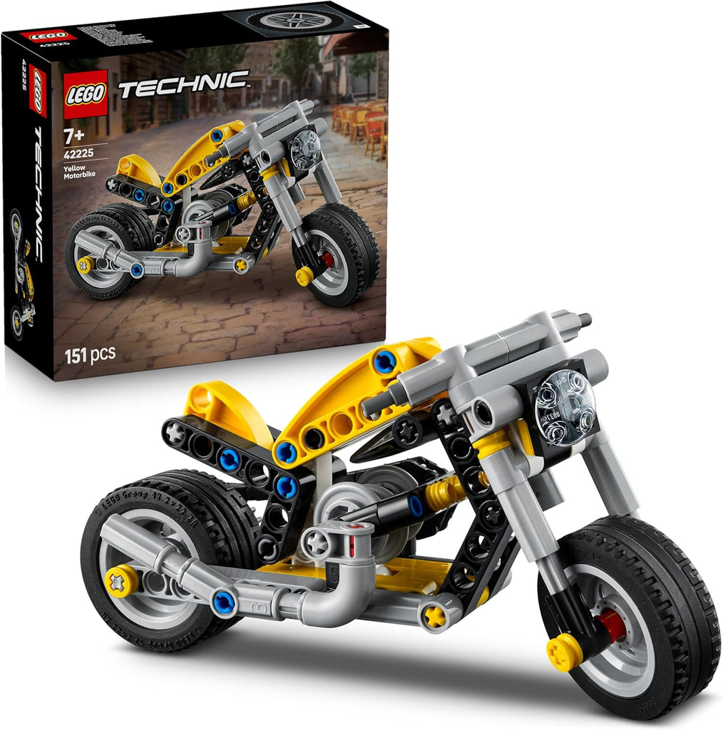 42225 Yellow Motorbike