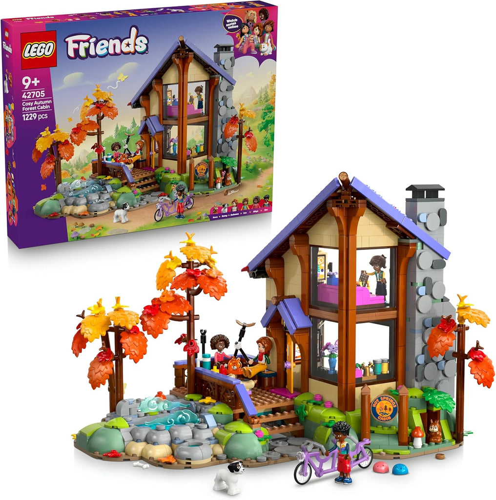 42705 Cozy Autumn Forest Cabin