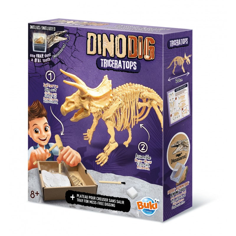 445TRI Dino Dig - Triceratops