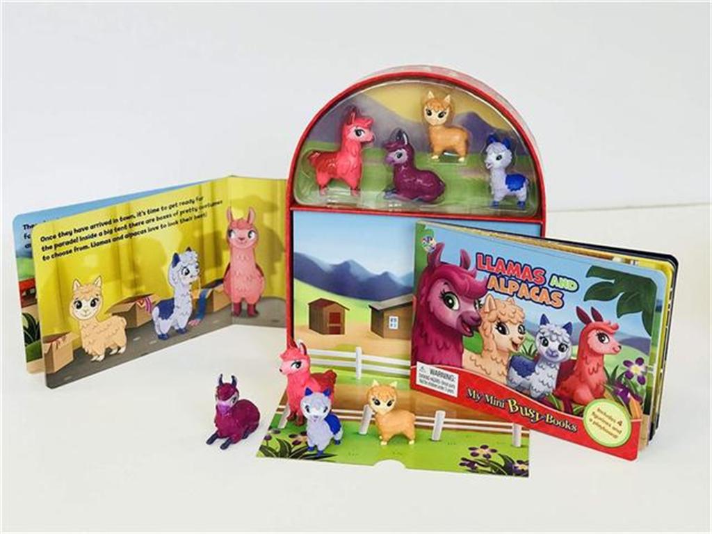 49144 Llamas and Alpacas My Mini Busy Book
