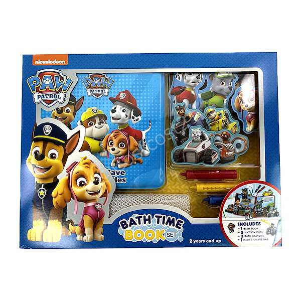 53431 Paw Patrol Bath Time Deluxe Book Set
