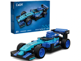 55059 Racer Circuit Racing Car Blue 123 pieces