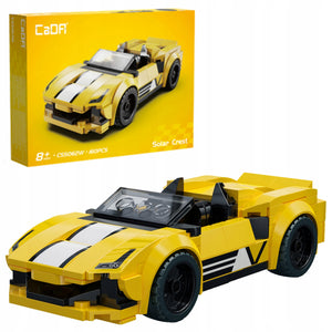 55062  SOLAR CREST SPORTS CAR 160 PIECES