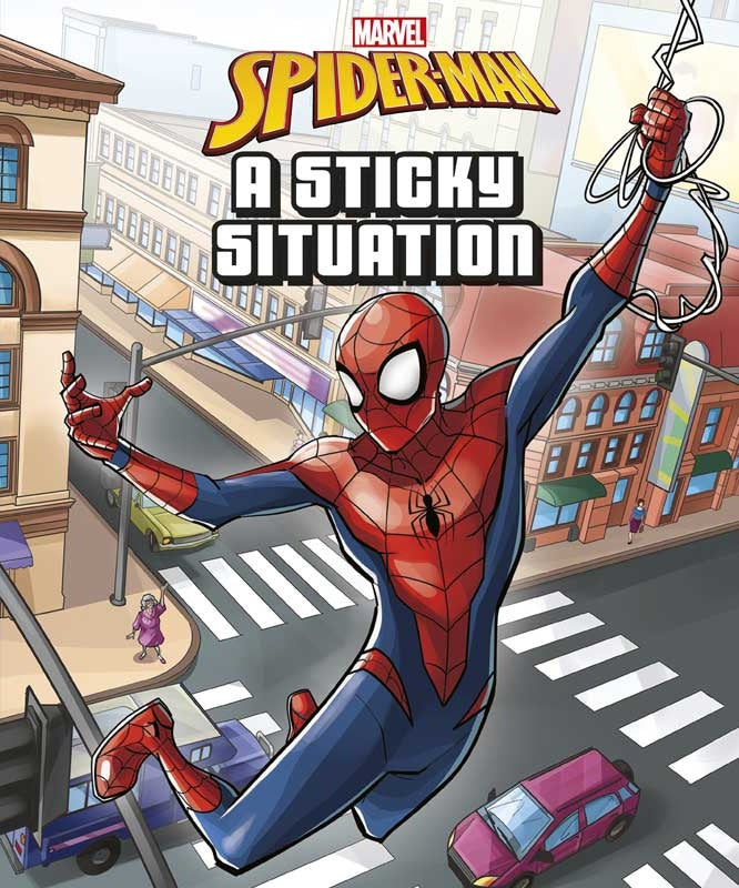55545 MARVEL SPIDER - MAN A STICKY SITUATION