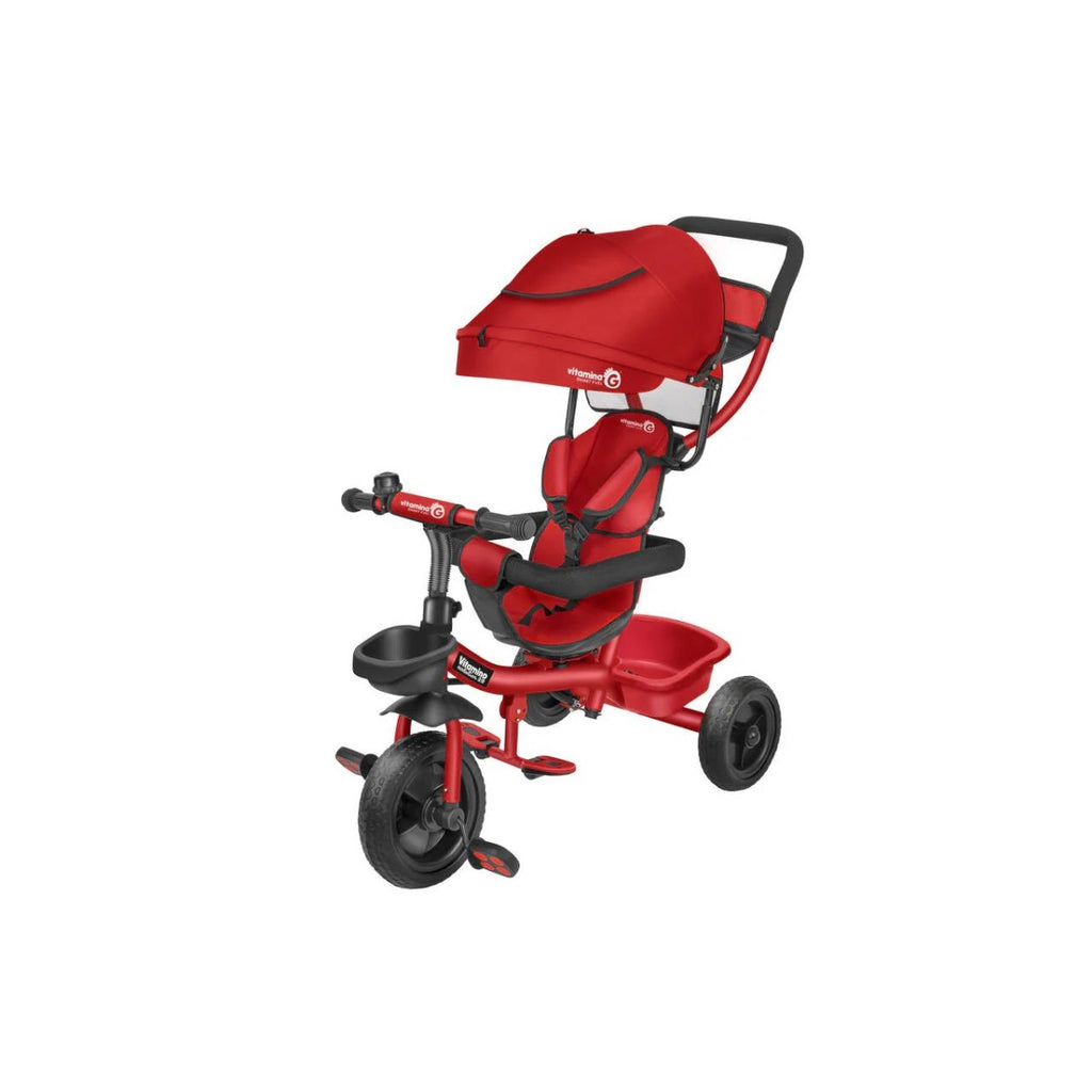 5618 Red Vitamin Metal Tricycle