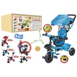 5620 Vitamin G 5-In-1 Blue Tricycle