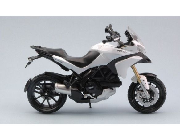 57883 DUCATI MULTISTRADA 1200S WHITE 1:12