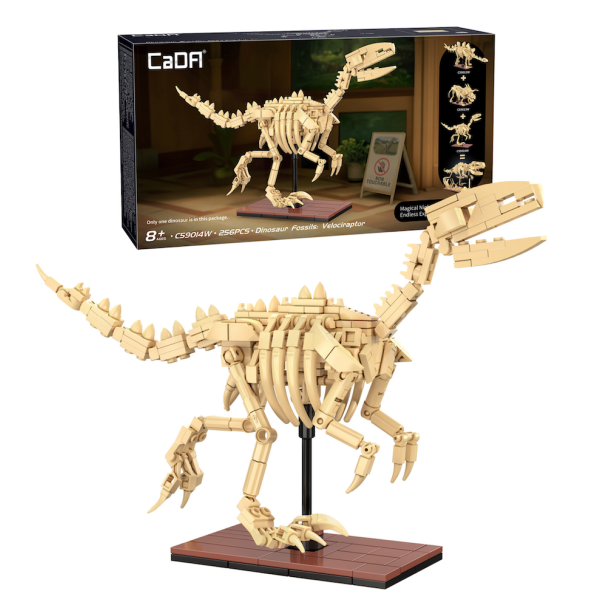 Dinosaur Fossils: Velociraptor - 256 pcs