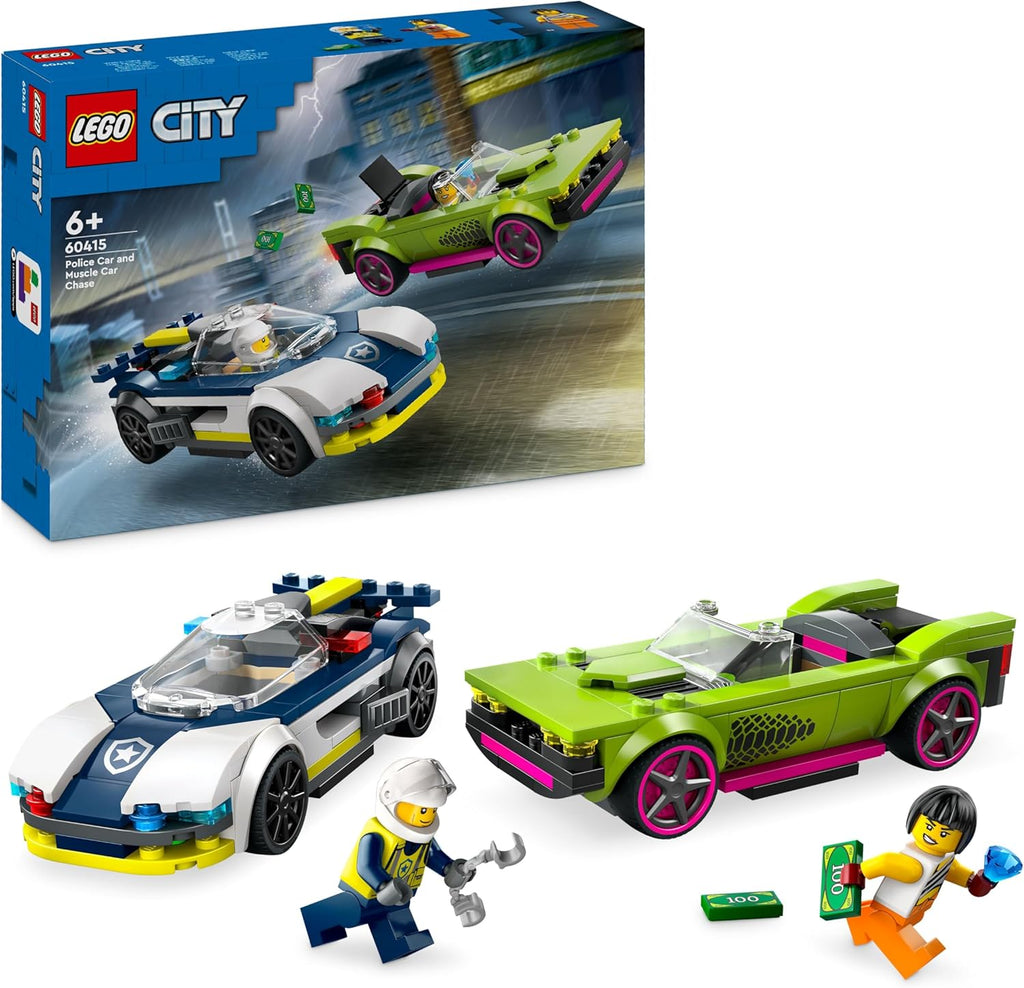 60415 Police Car and Muscle Car Chase