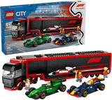60445 F1 Truck with RB20 & AMR24 F1 Car