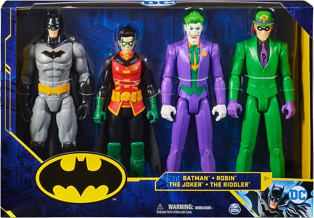 6056955 Dc Comics Action Figures Set Of 4