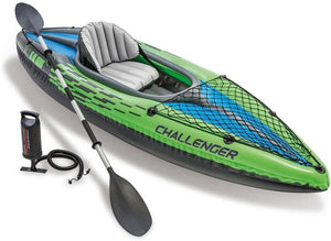 68305 Intex Challenger Kayak Set with Aluminum Oars