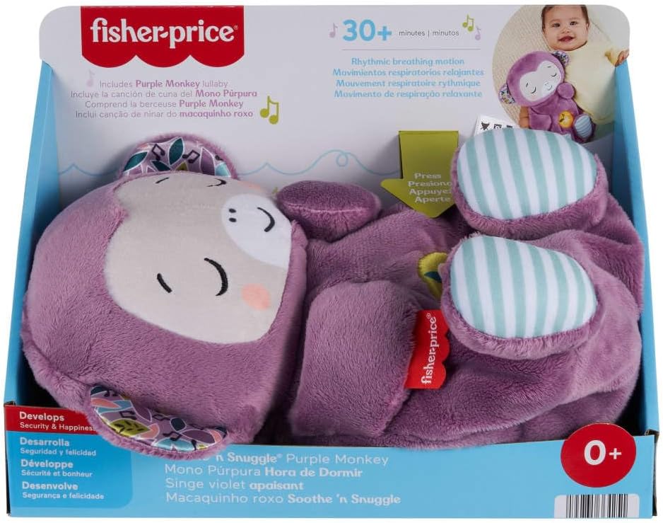 JLH41 Soothe ‘n Snuggle Purple Monkey