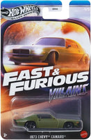 JBY37 Hot Wheels Fast & Furious 1973 Chevrolet Camaro