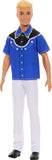 HRH24  Ken Doll #226 Wearing a Removable Western Shirt