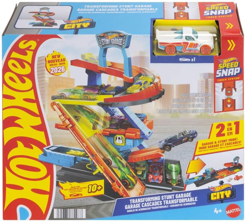 JHL94 Track Toy Track Stunt Garage 4+