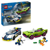 60415 City Police Car and Muscle Car Chase
