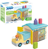 71686 JUNIOR: Truck with Sorting Garage