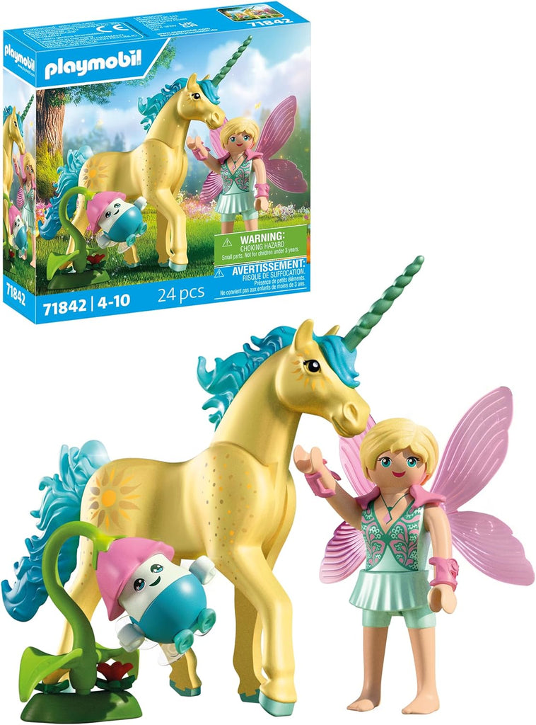 71842  Unicorn Sunshine Blossom with Fairy