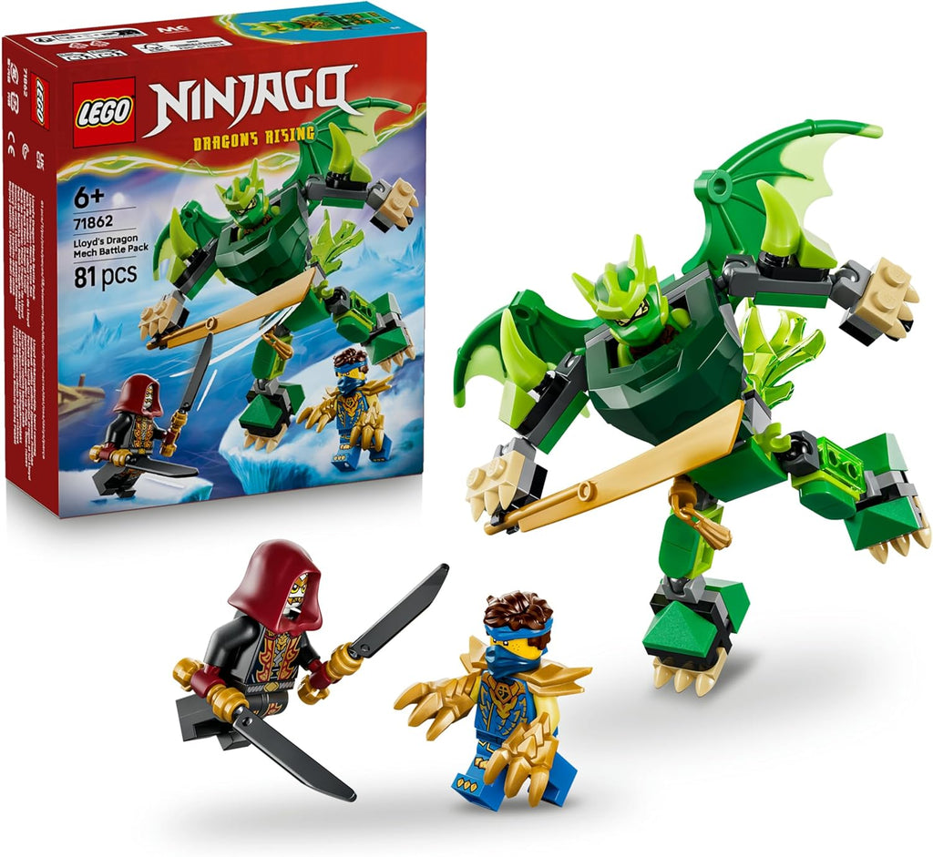 71862 Lloyd's Dragon Mech Battle Pack
