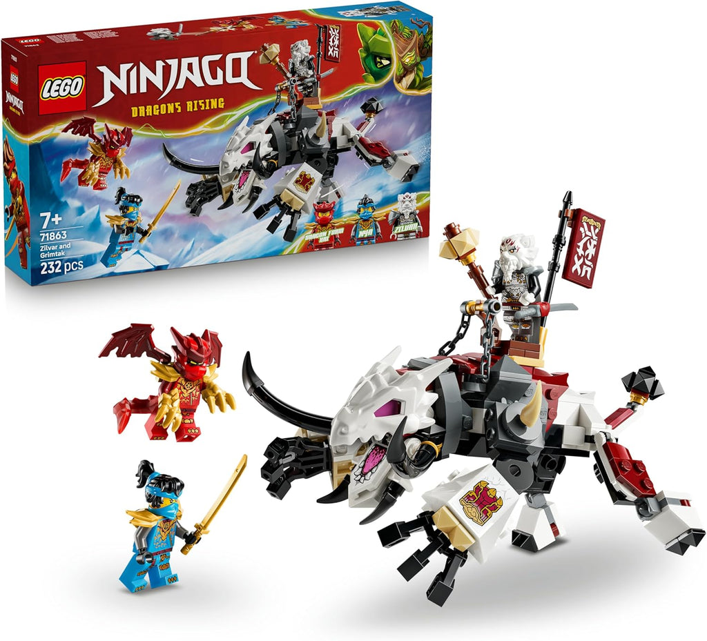 71863 Zilvar and Grimtak the Dragon Beast