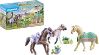 71356 3 Horses: Morgan, Quarter Horse & Shagya Arabian