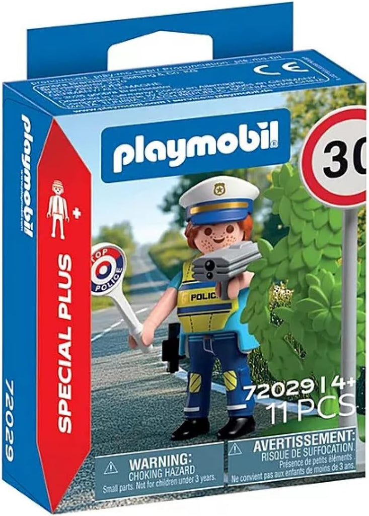 72029 Police Officer with Speed Detector