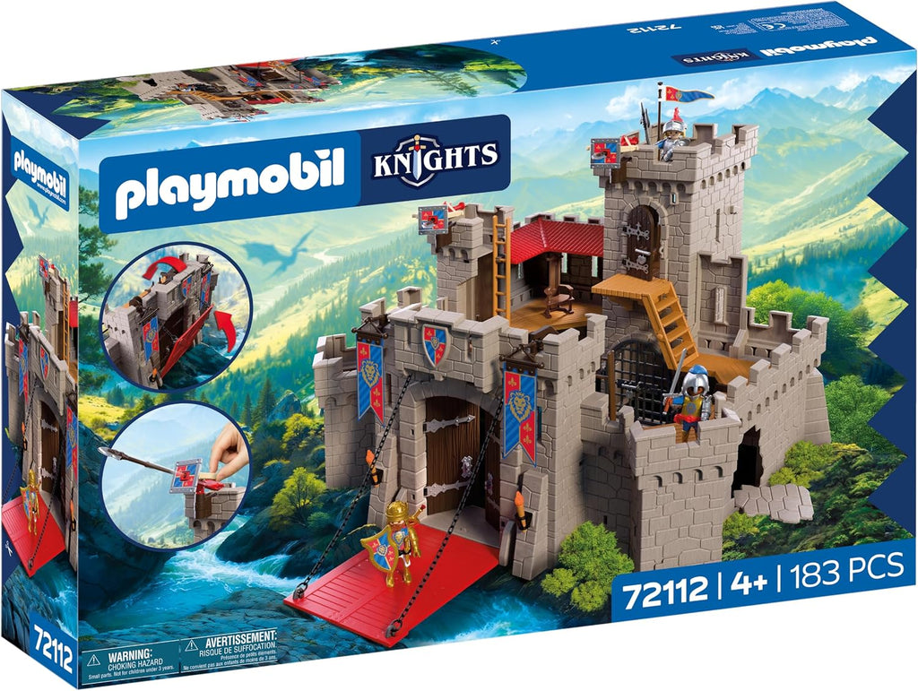 72112 Large Lion Castle with Drawbridge