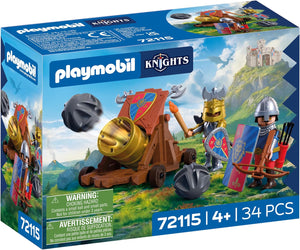 721150 Lion Warriors with Battle Cannon