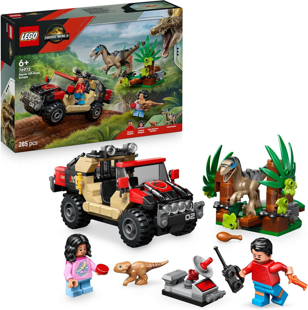 76972 Jurassic World Raptor Off-Road Escape