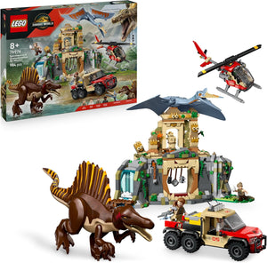 76976 Jurassic World Spinosaurus & Quetzalcoatlus Air Mission