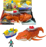 JFR23 Jurassic World Rebirth Aquachomp Chase Mosasaurus