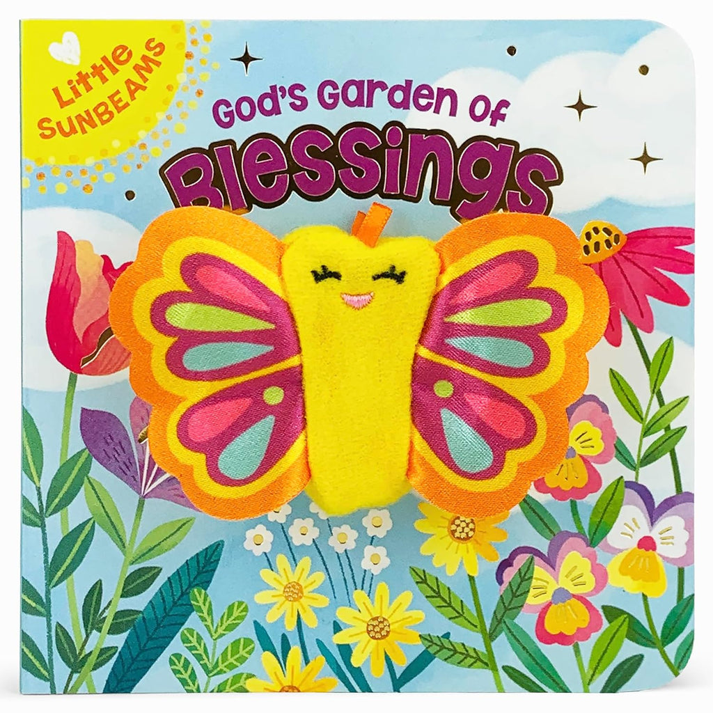 8169 God's Garden of Blessings - Finger Puppet Board Book