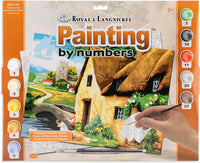 PAL14 Cottage by the River Painting by Numbers Kit