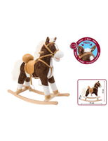 83413 PLUSH ROCKING HORSE WITH SOUND