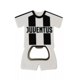 8648 Juventus fridge magnet, beer opener jersey-shaped striped