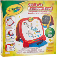 5100-01 Crayola Art-to-Go Rainbow Easel