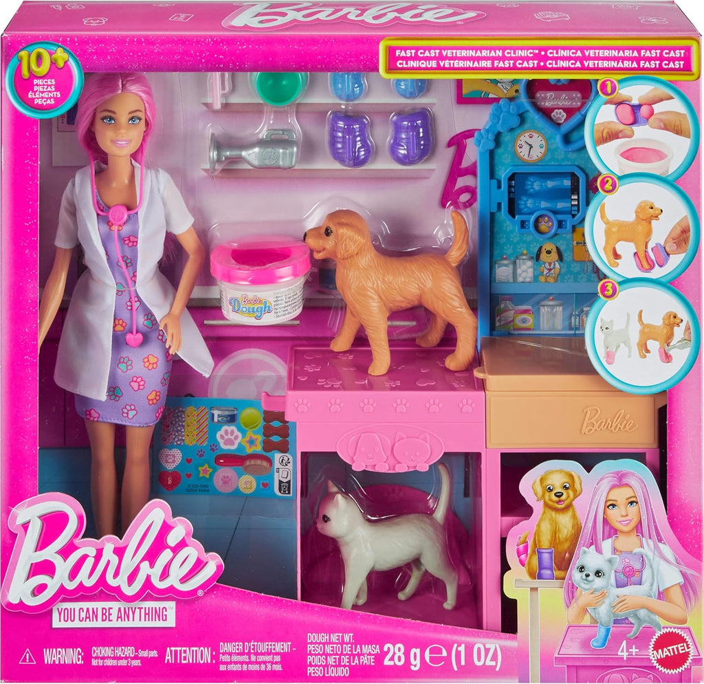 JFX93 Barbie Quick Gypsum Animal Clinic