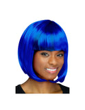 9303-5 Wig Bob Style Blue
