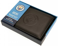 9461 Manchester City FC RFID Anti Fraud Leather Wallet Official Accessories