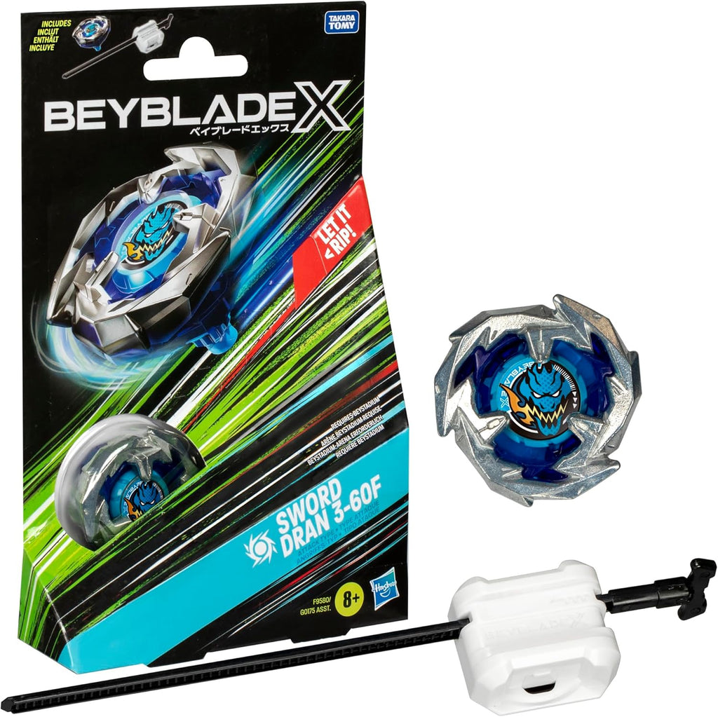 F9580 Hasbro Beyblade X, Starter Pack with Sword Dran 3-60F