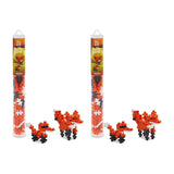 4272 100pc Plus-Plus Red Fox Tube