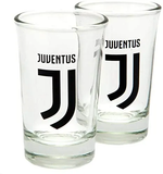 1403 Set of 2 Juventus FC shot glasses