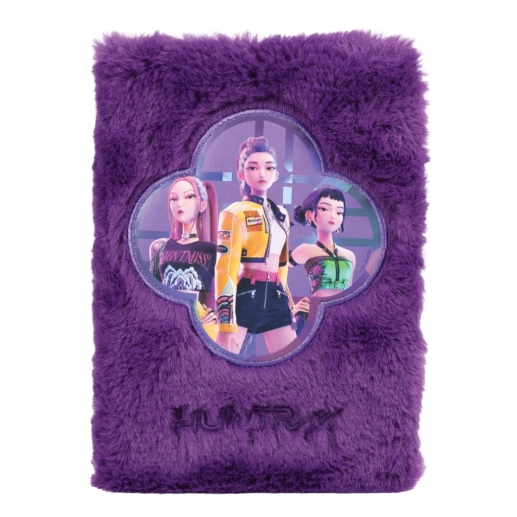 722519 K-Pop Demon Hunters Plush Notebook