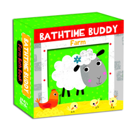 32923 Bath Book In Box - Farm