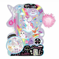 230GD Unicorn Notebook and Stickers Set
